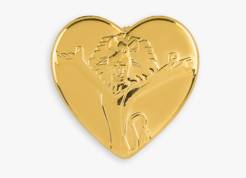 2009 - Variety Club Gold Heart Pin Badge, HD Png Download