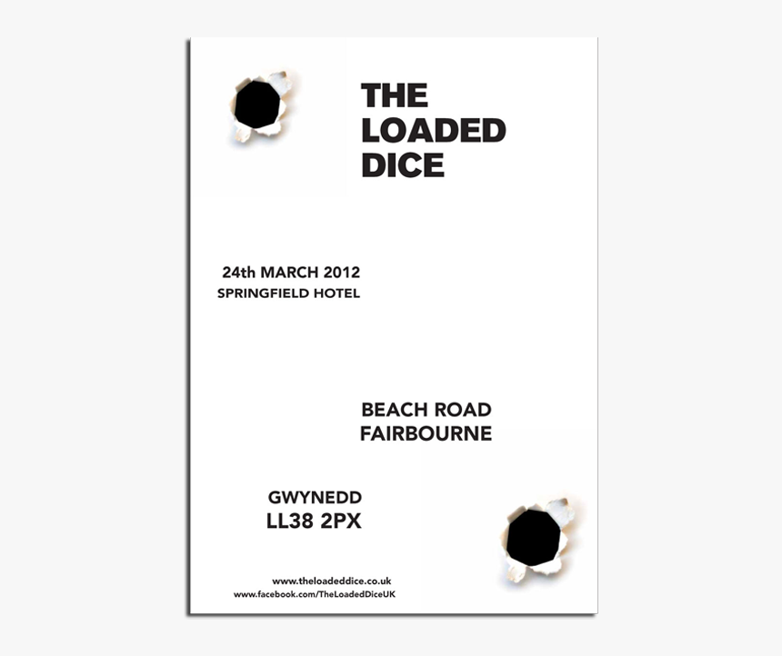 Bullet Holes In Paper, HD Png Download