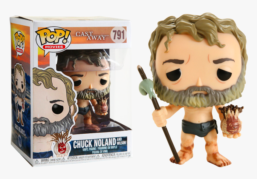 Chuck Noland With Wilson Funko Pop Vinyl Figure - Cast Away Funko Pop, HD Png Download