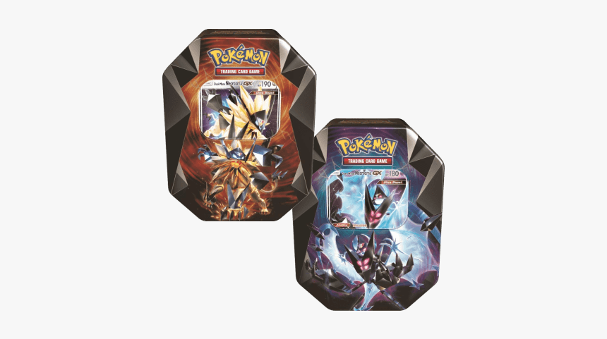 Pkmsprngtin2018 - Pokemon Necrozma Gx Tin, HD Png Download