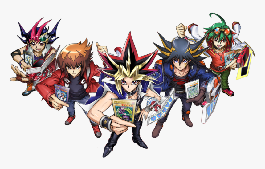 Transparent Yugioh Clipart - Yugi Jaden Yusei Png, Png Download