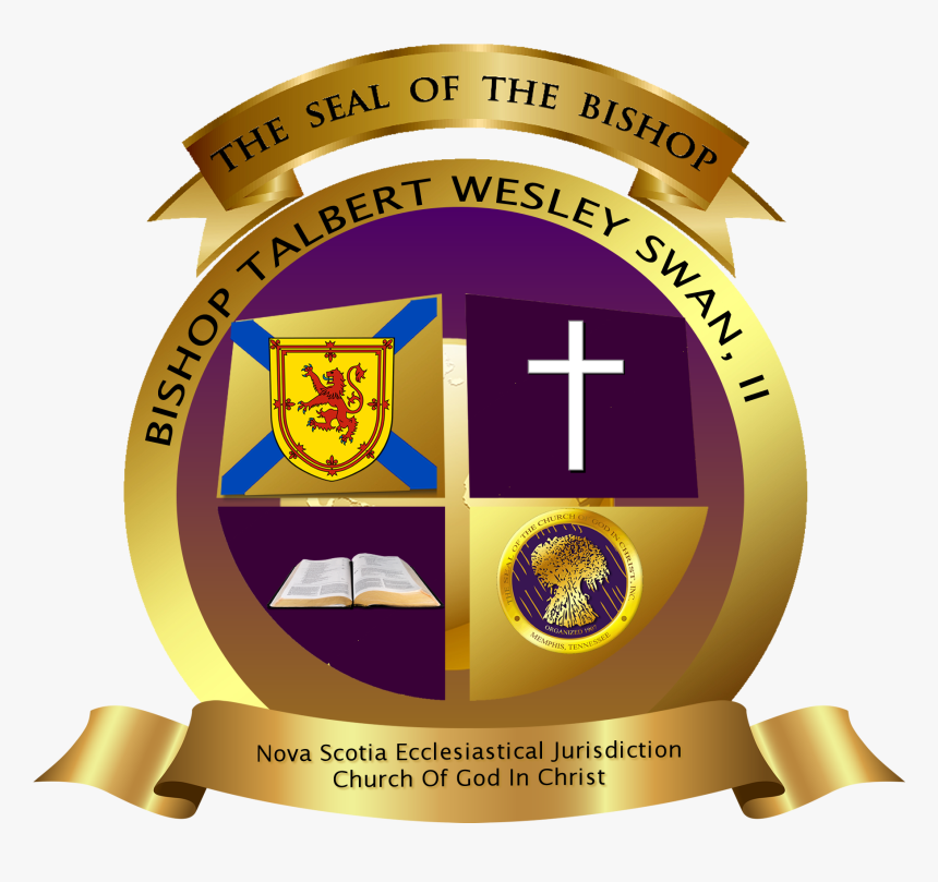 Nova Scotia Bishop Coat Of Arms - Gold Bishops Coat Of Arms, HD Png Download