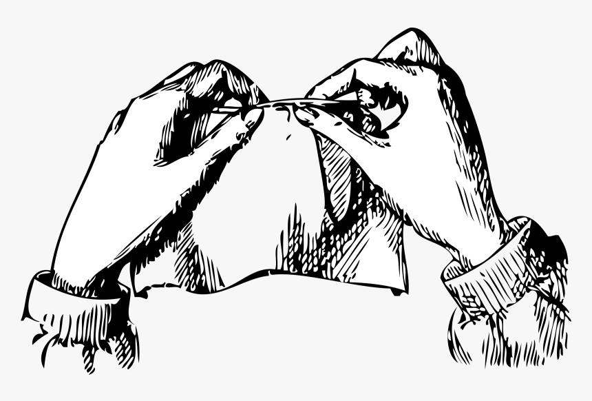 Sewing Hands Clip Arts - Hand Sewing Clipart, HD Png Download