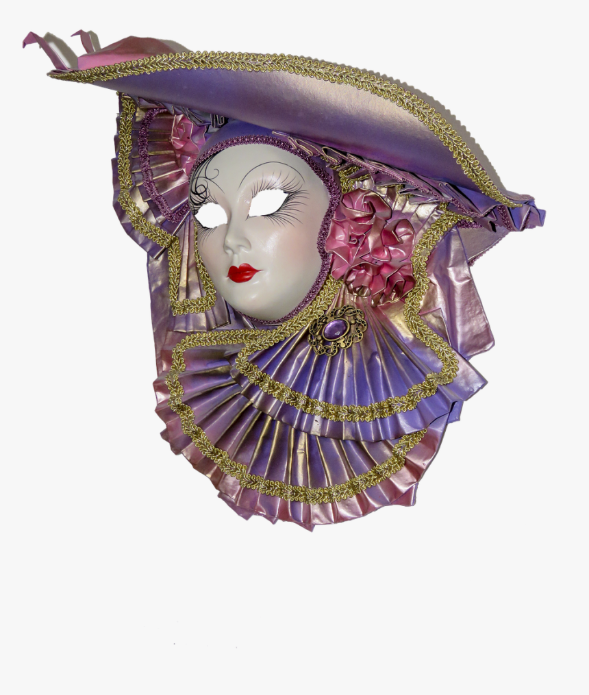 Mask, Venetian, Venetian Mask, Carnival, Masquerade - Costume Hat, HD Png Download