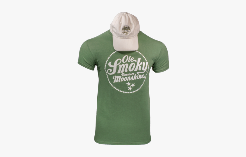 Olive Moonshine Logo Hat/tee Combo - Active Shirt, HD Png Download