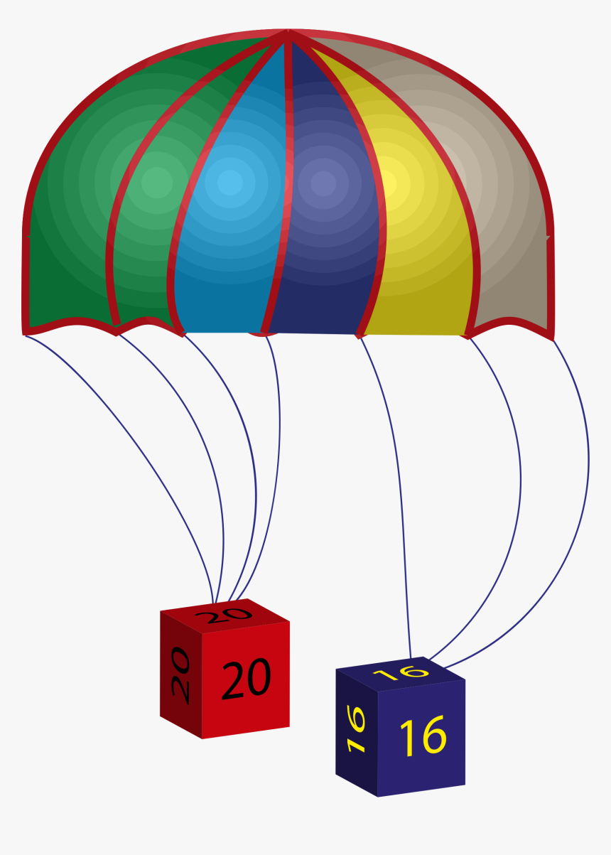 2016 Parachute Clip Arts, HD Png Download