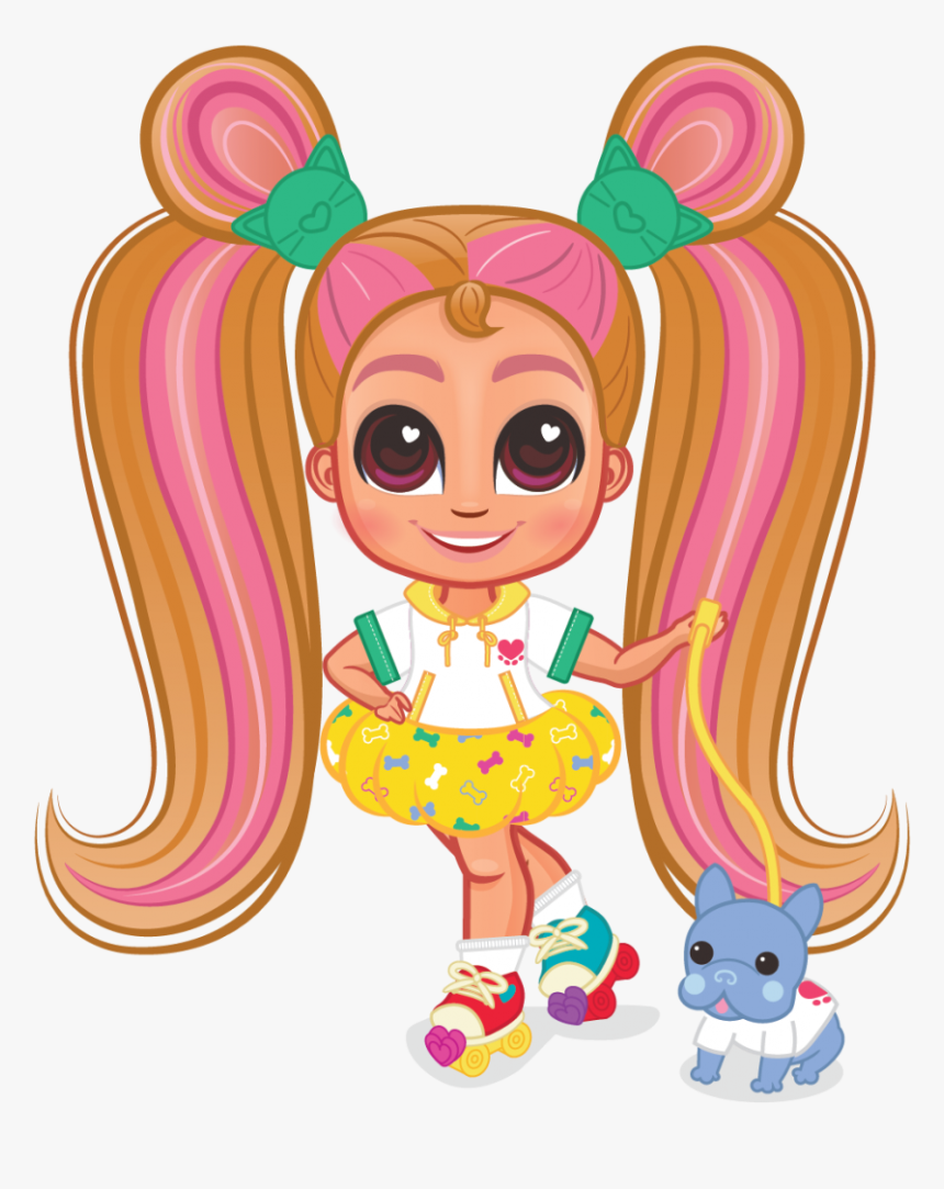 Robin - Hairdorables Shortcuts Robin, HD Png Download