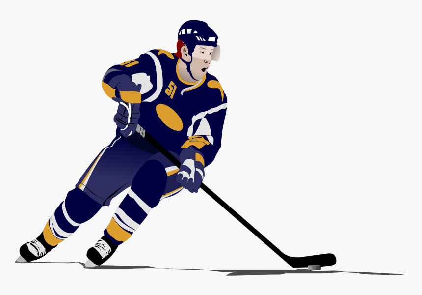 Ice Hockey Stick Clipart - Clipart Ice Hockey Png, Transparent Png