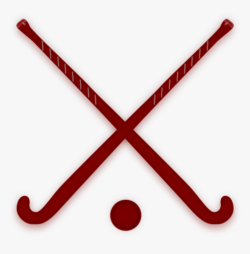 Field Hockey Stick Clipart 3 By Lawrence - Red Field Hockey Sticks, HD Png Download