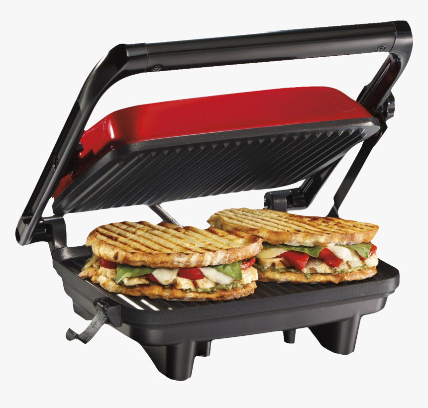 And Grill Sandwich Appliance Grilling Pie Panini Clipart - Panini Press, HD Png Download