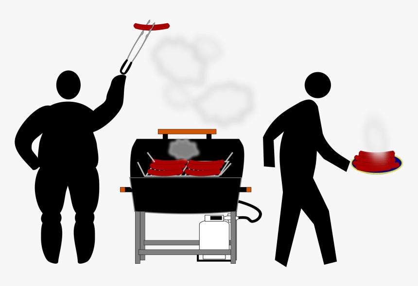 Pedestrian Barbecue Clip Arts - Grill Graphics Png, Transparent Png