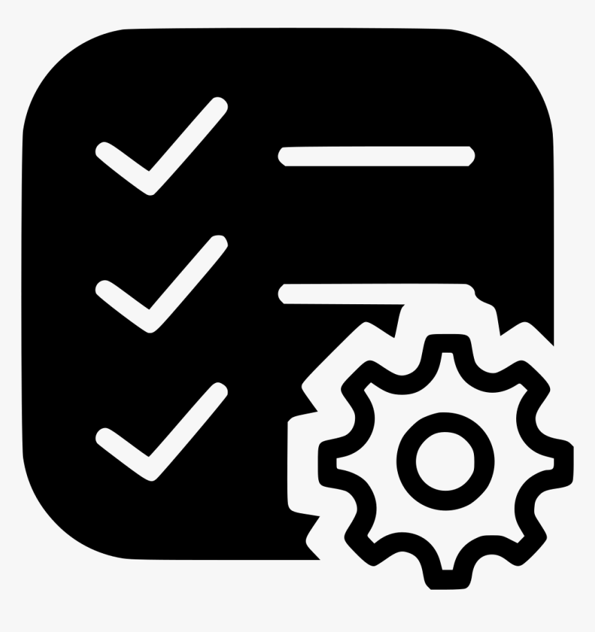 To Do List Settings - Profile Settings Icon Png, Transparent Png