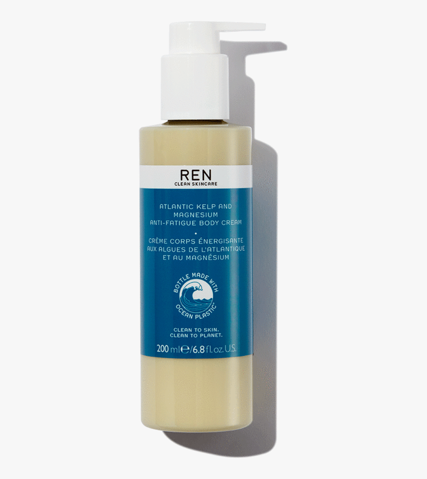 Ren Atlantic Kelp And Magnesium Anti Fatigue Body Cream, HD Png Download