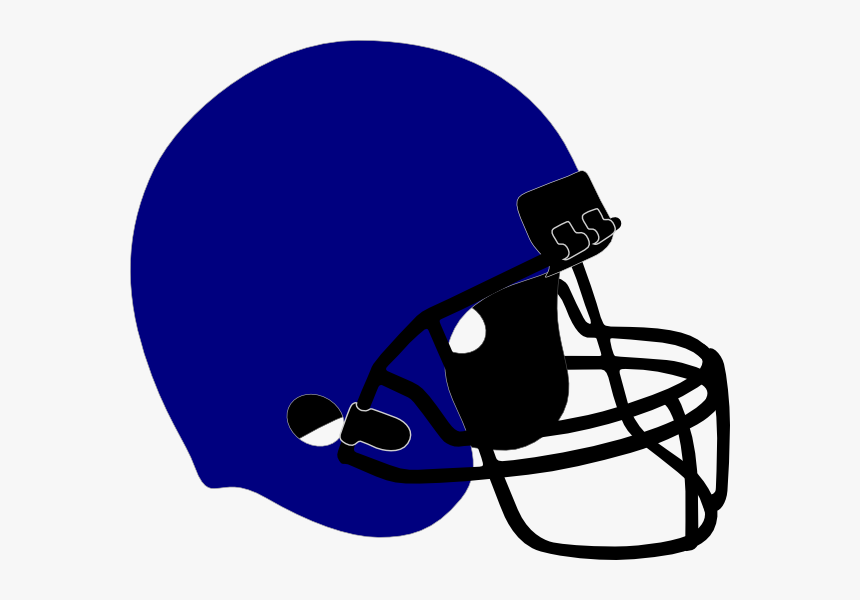 Football Helmet Black Grill Svg Clip Arts - Black Football Helmet Png, Transparent Png