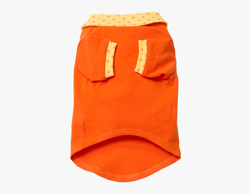Orange Polka Dot Top - Miniskirt, HD Png Download