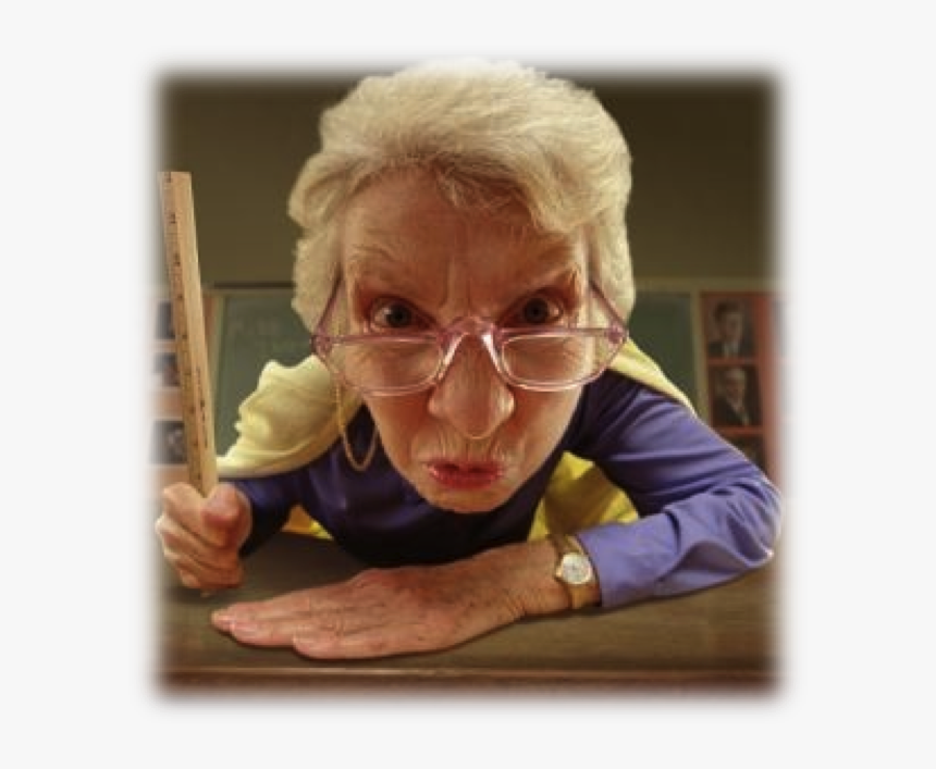 Transparent Finger Point Png - Teacher Saying No To Student, Png Download