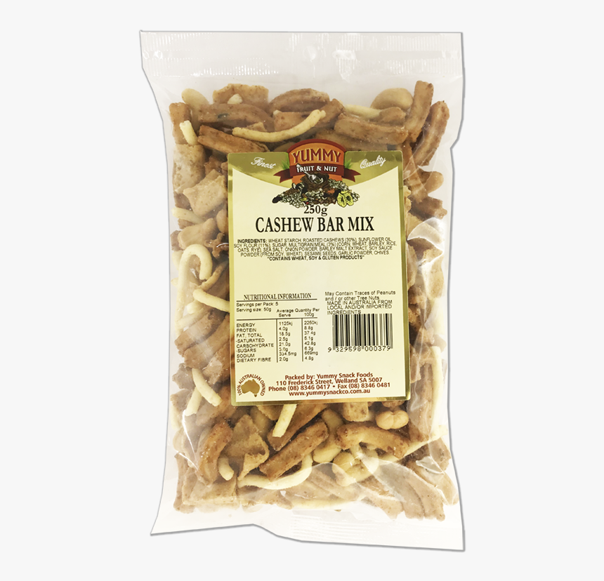 Cashew Bar Mix 250g - Cashew, HD Png Download