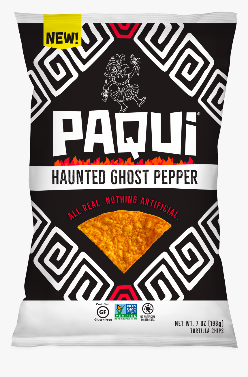 Haunted Ghost Pepper Tortilla Chips - Paqui Chips, HD Png Download