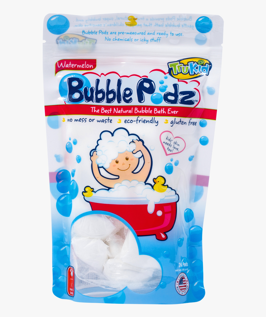 Trukid Bubble Podz Eczema Care Bubble Bath Podz, HD Png Download