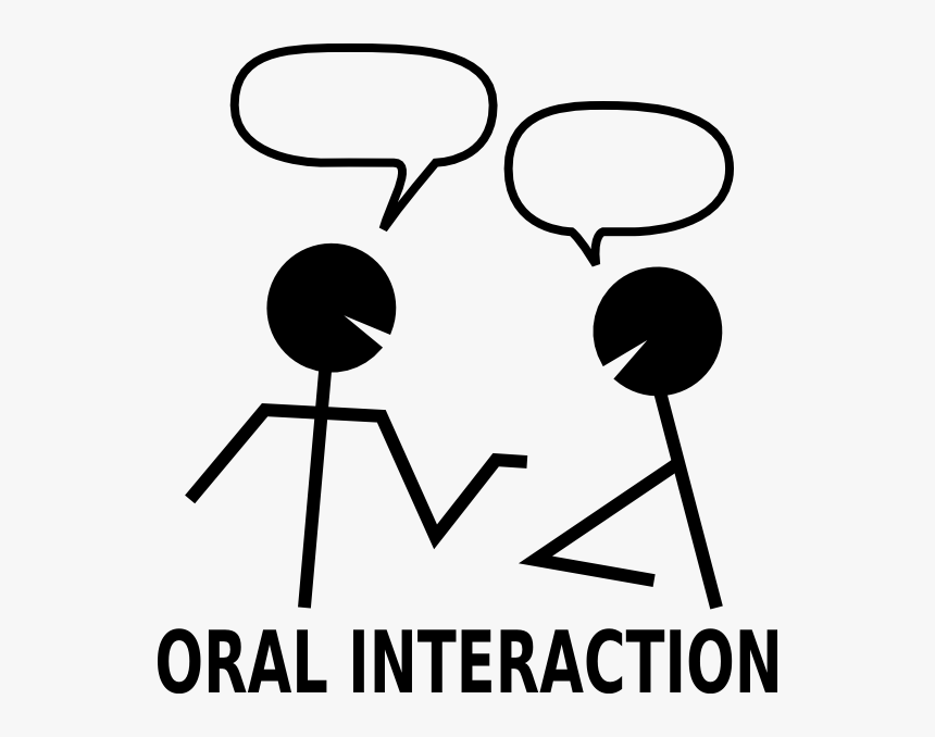 Transparent Talking Mouth Png - Interaction Clipart, Png Download