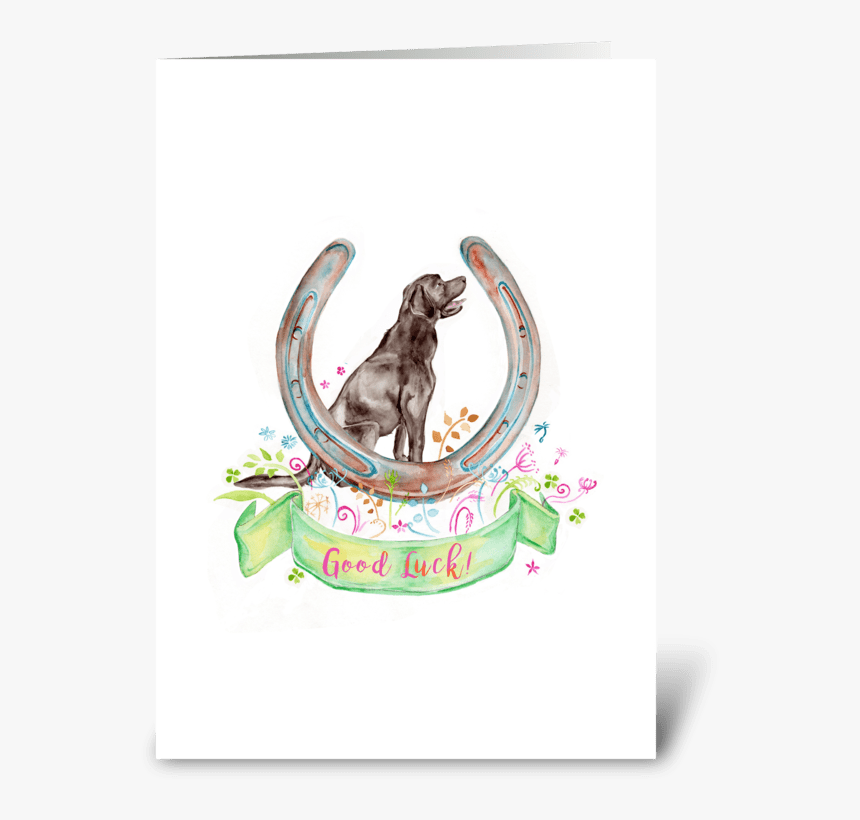 Good Luck Greeting Card - Boykin Spaniel, HD Png Download