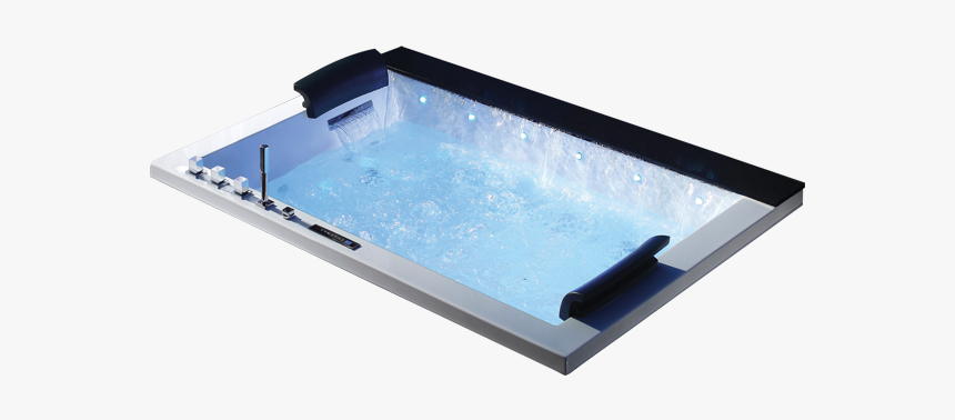 Garson- Waterfall Jacuzzi Bubble Bath System - Bathtub, HD Png Download