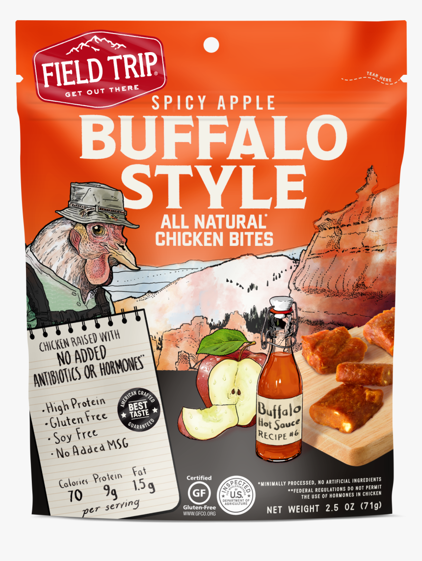 Field Trip Spicy Apple Buffalo Style Chicken Bites, HD Png Download