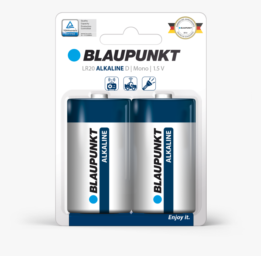 Transparent Batteries Png - Blaupunkt Hr6 1600 Mah Clamshell 4 Pack, Png Download