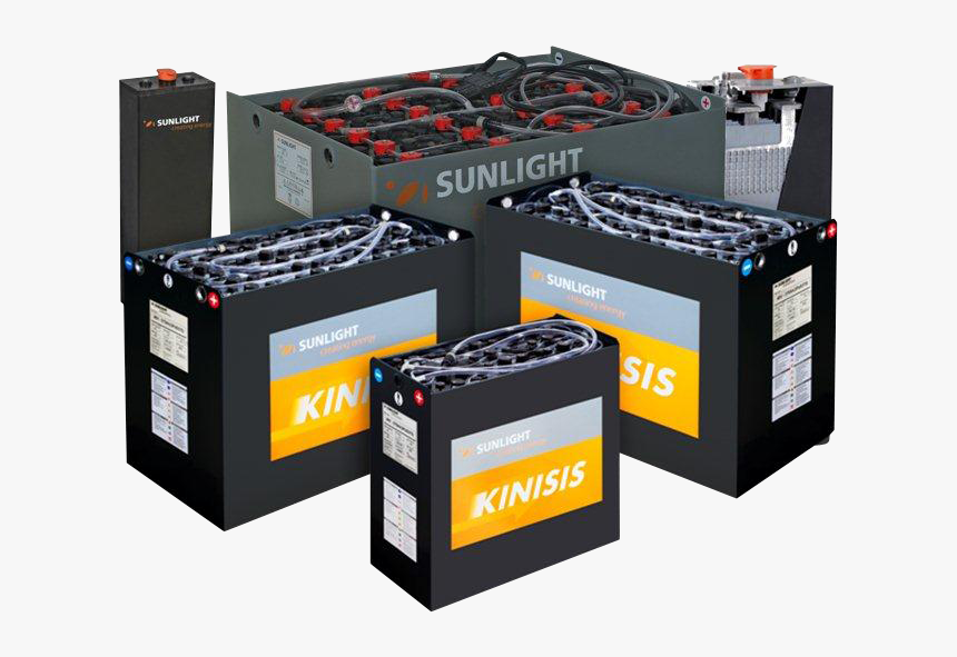Forklift-batteries - Rechargeable Battery, HD Png Download