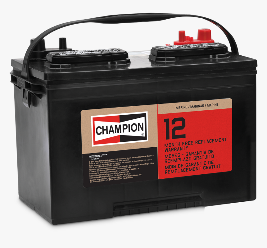 Ch-battery Marine - Champion Marine Battery Warranty, HD Png Download