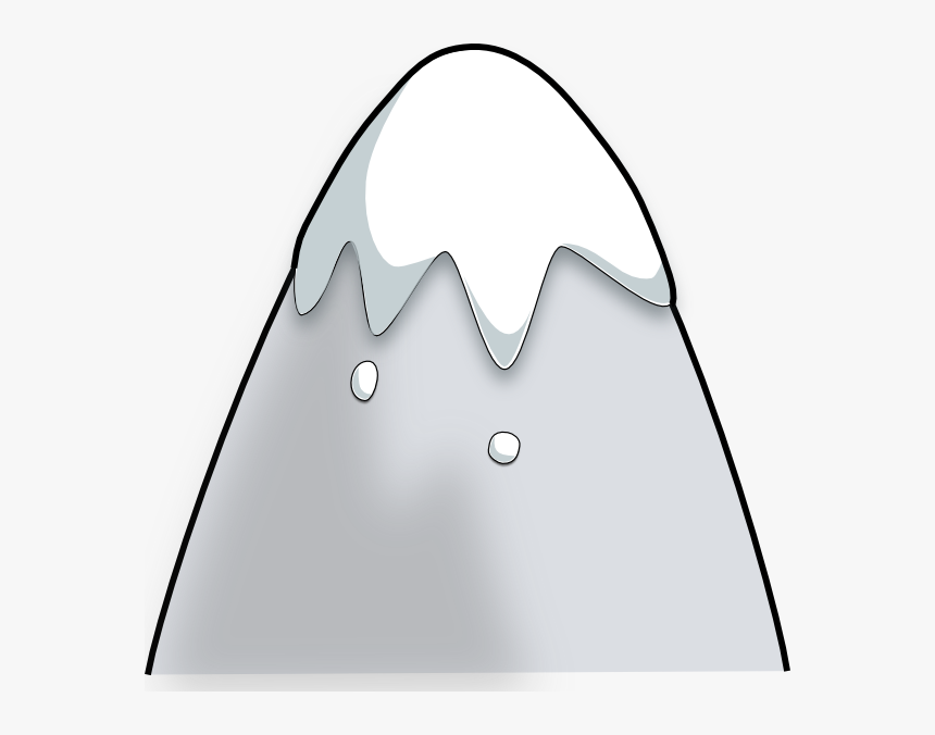 Animated Mountain With Snow, HD Png Download
