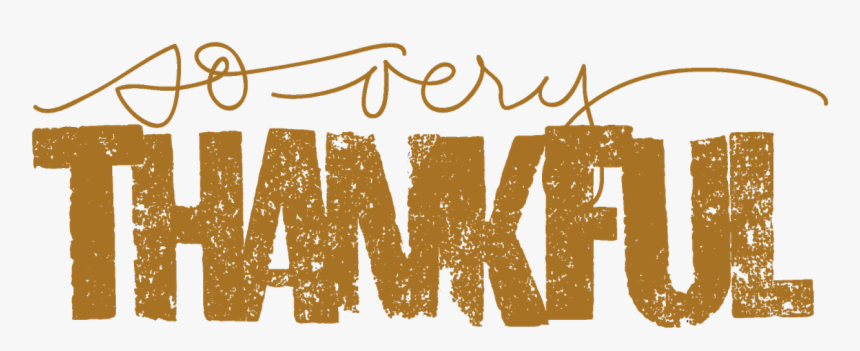Thankful In Bubble Letters, HD Png Download