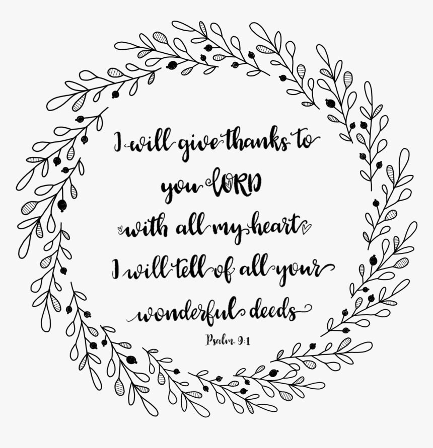 Give Thanks Today And Every Day - Circle, HD Png Download