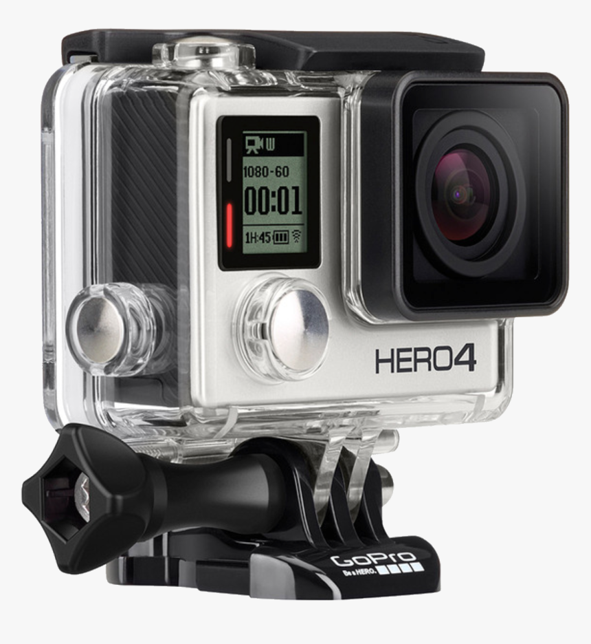 Gopro Hero 4 Silver, HD Png Download
