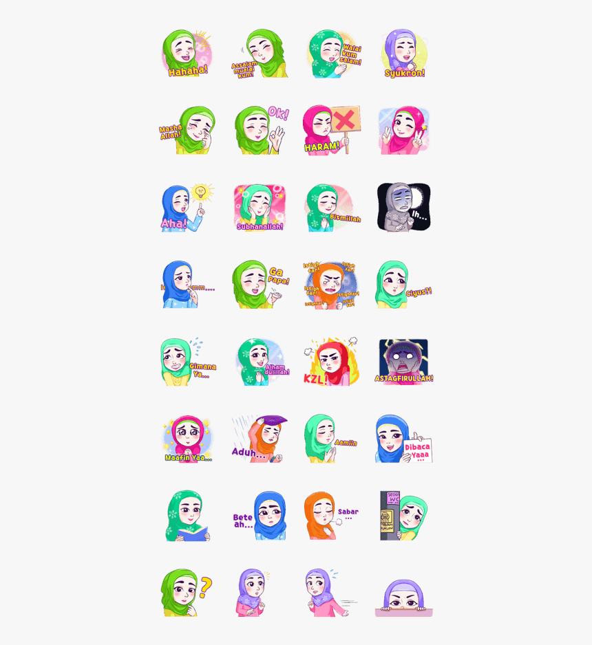 Hanna Hijab Girl, HD Png Download