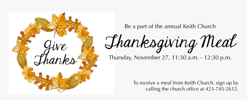 Thanksgiving Meal - Thank You Clipart Fall, HD Png Download