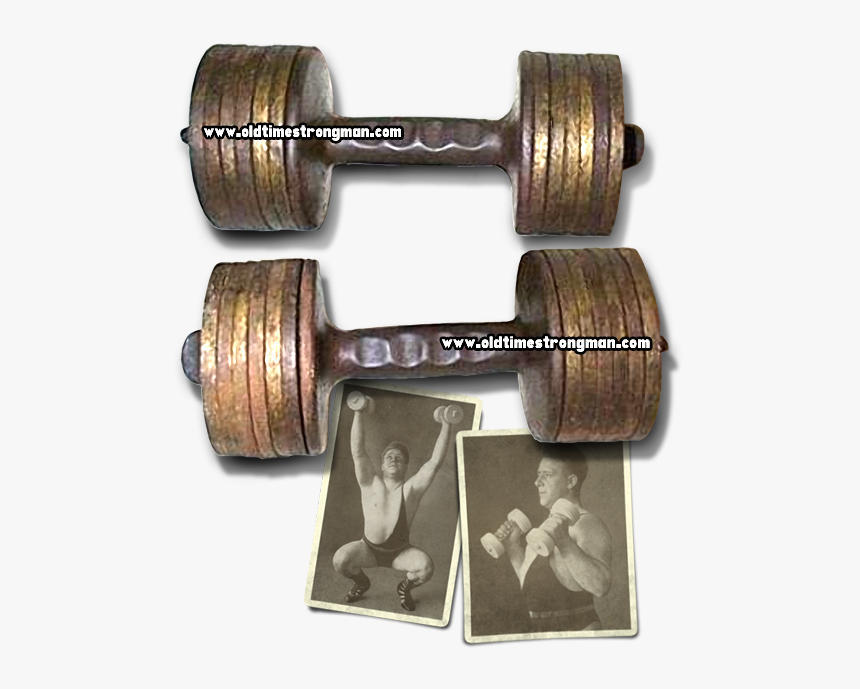 George Jowett Dumbbells - Strong Man George Jowett, HD Png Download