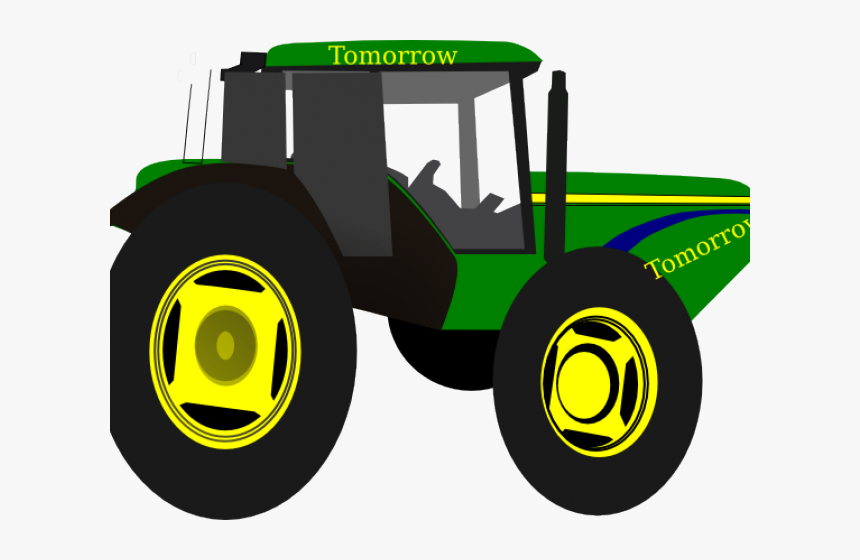Tractor Clipart Png -tractor John Deere Vector, Hd - Farm Equipment Tractor Clip Art Png, Transparent Png