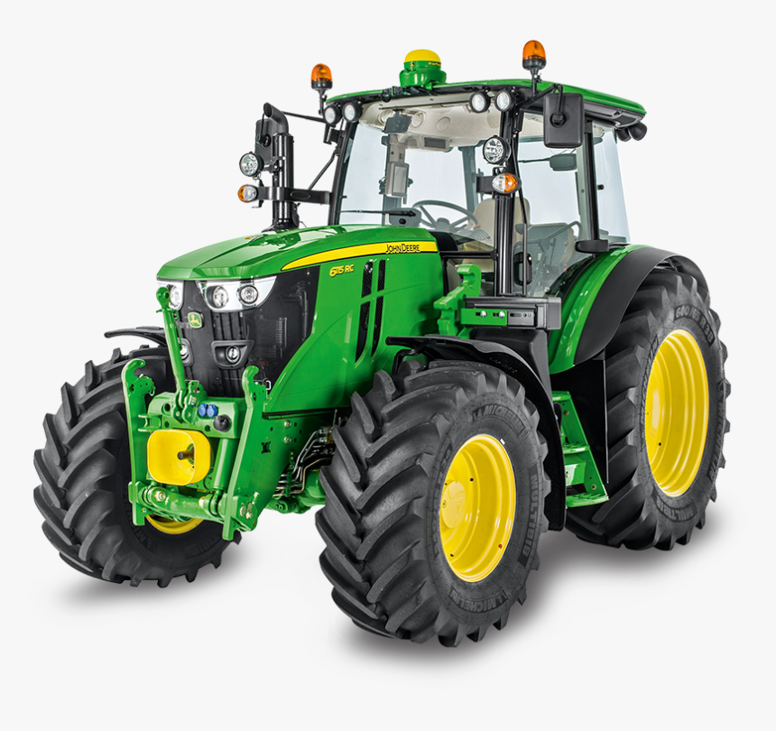 4wd Tractors John Deere 6115rc - John Deere 6115rc, HD Png Download