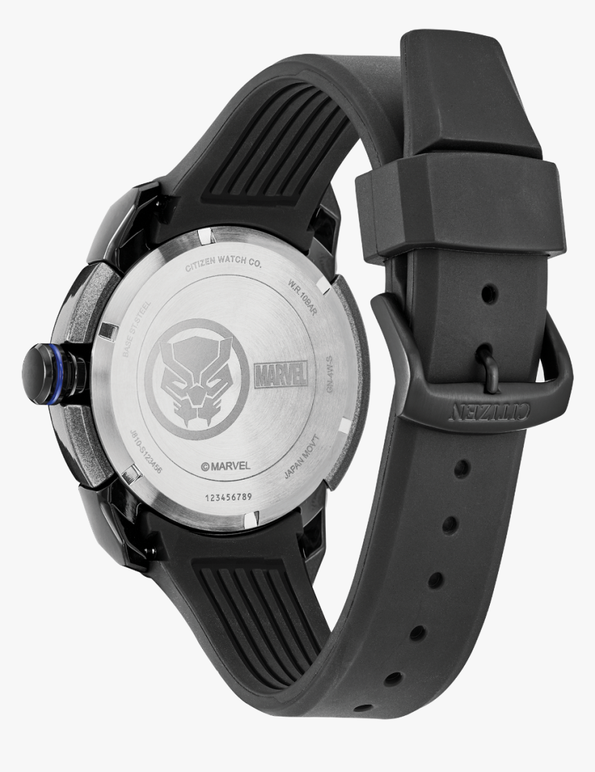 Black Panther Back View - Aw1615 05w, HD Png Download