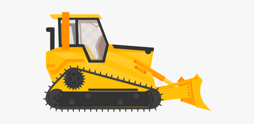 John Deere Cliparts For Commercial Use Loader Heavy - Bulldozer Clipart, HD Png Download