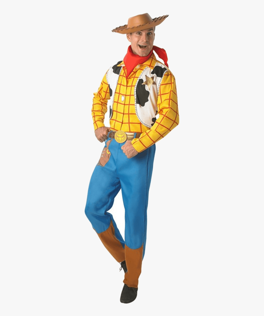 Mens Woody Toy Story Costume, HD Png Download