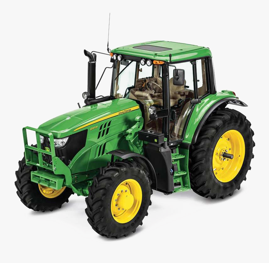 John Deere Transparent File - Row Crop Tractor, HD Png Download