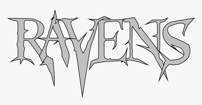 Ravens - Line Art, HD Png Download