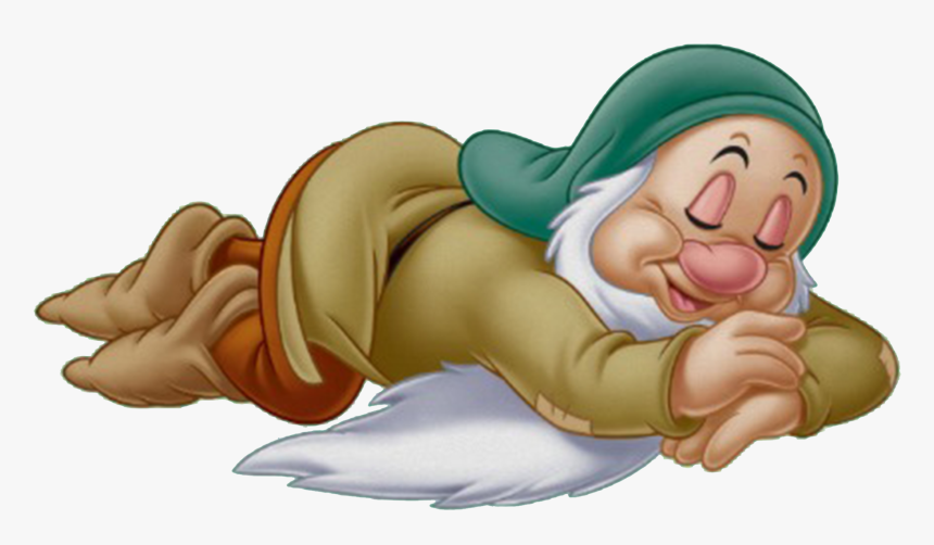 Sleepy Snow White Png, Transparent Png