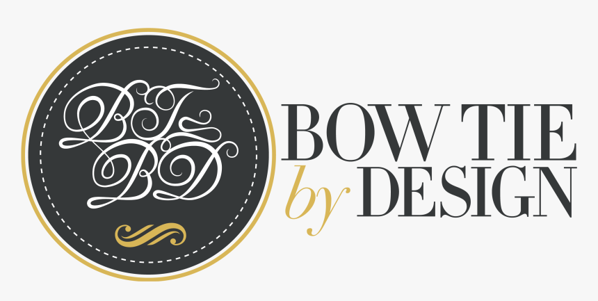 Bow Tie By Design - Calligraphy, HD Png Download
