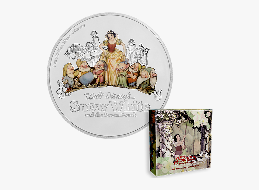 Snow White 80th Anniversary Logo, HD Png Download