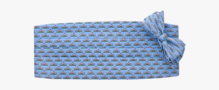 Light Blue Bow Tie And Cummerbund Set, HD Png Download