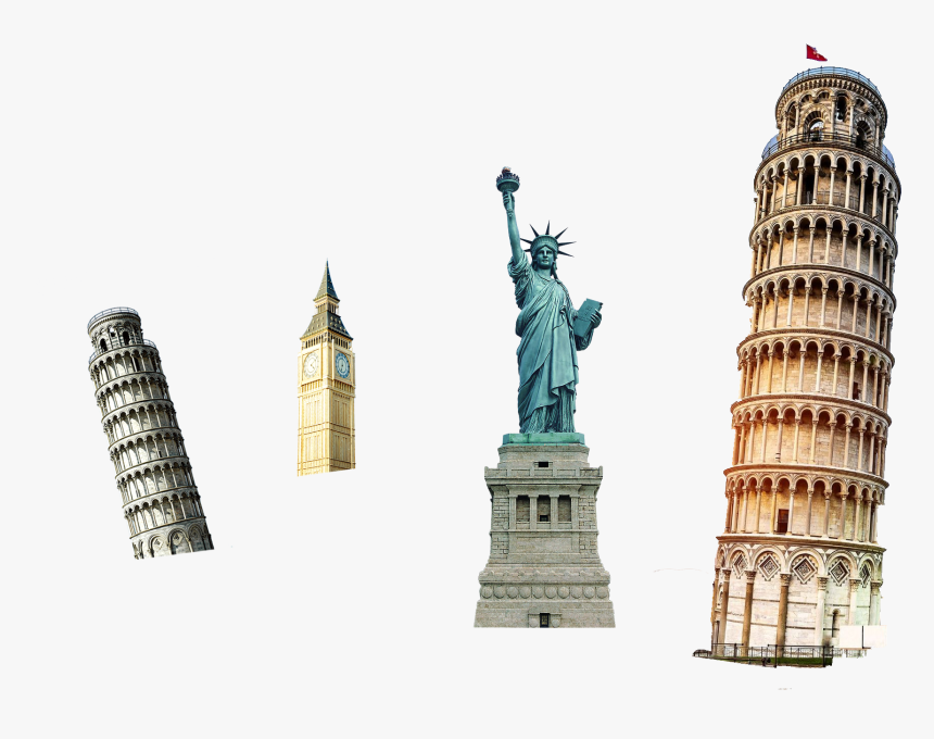 Vector Free Download Leaning Tower Of Pisa Clip Art - Piazza Dei Miracoli, HD Png Download