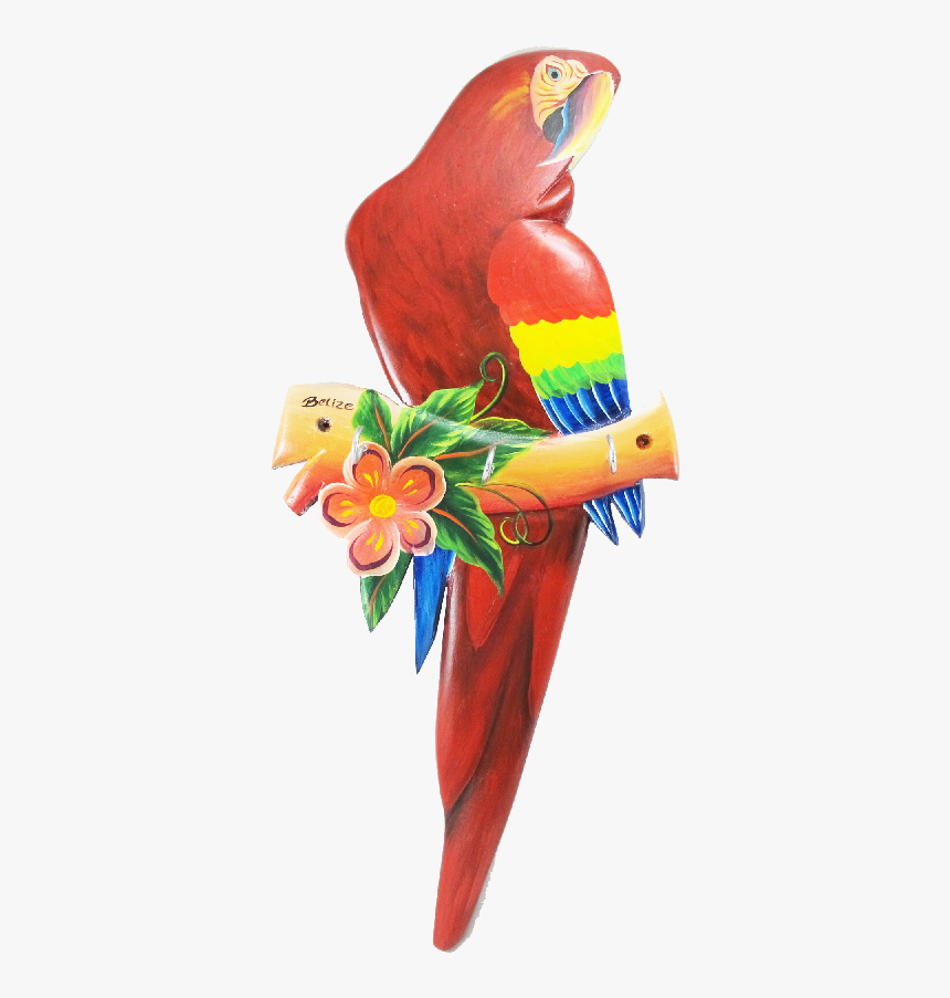 Key Holder Scarlet Macaw L - Scarlet Macaw Macaw Bird Png, Transparent Png